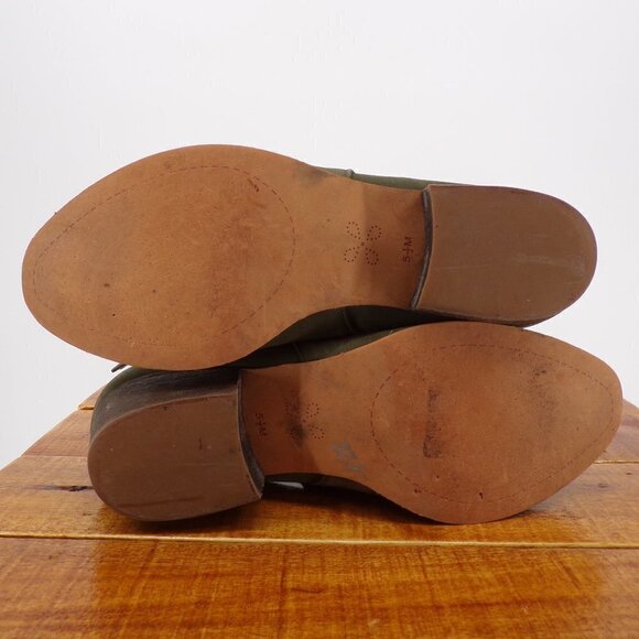 Caslon Women's Suede Leather Buckle Ankle Boots - size 5.5 - Picture 7 of 10